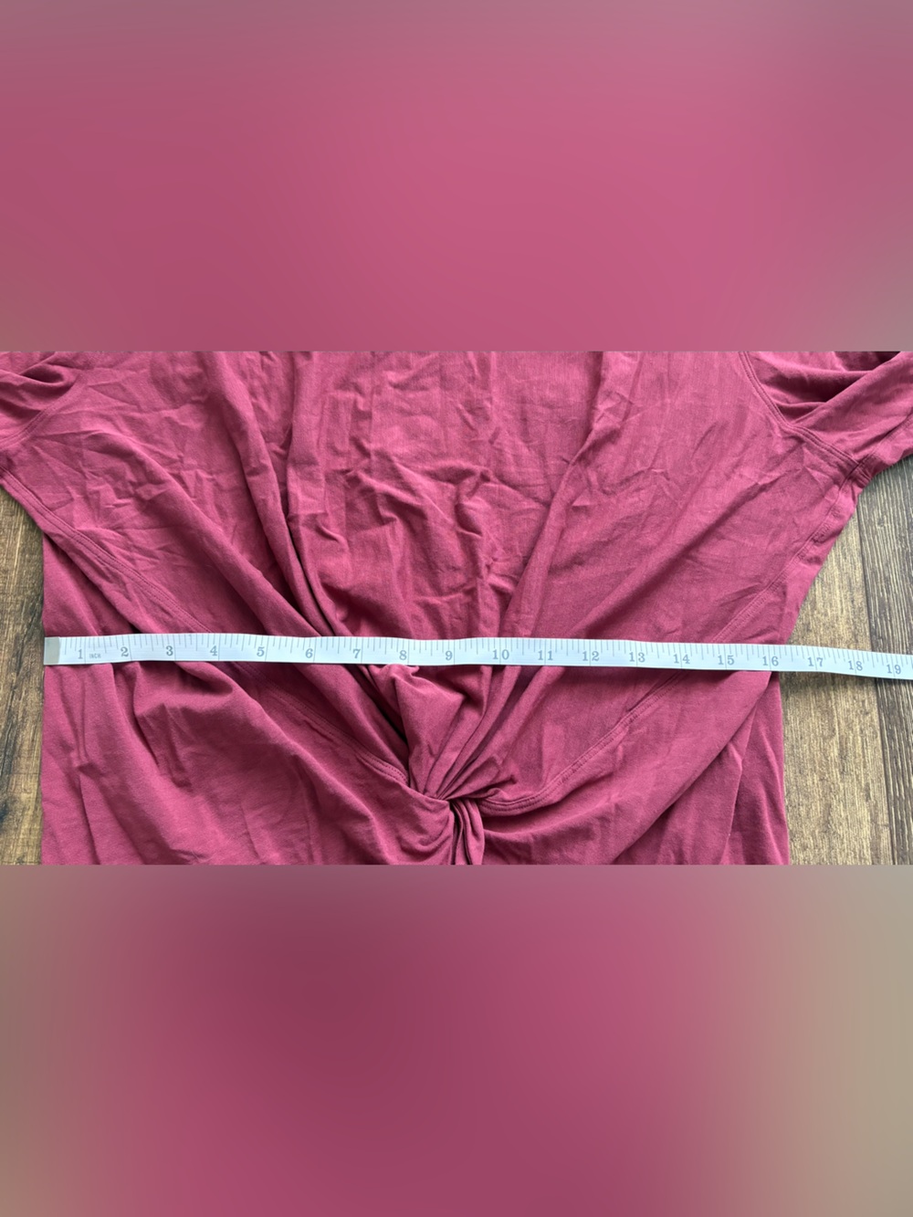 Lululemon Crescent Tee, Mulled Wine - Picture 5 of 8